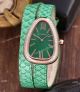 Copy Fashion Design Snake Bracelet Watch - Rose Gold Diamond 27mm for Lady (3)_th.jpg